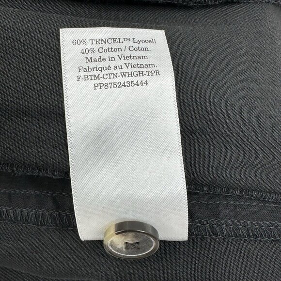 Everlane Women’s NWT Black The‎ Tencel Way-High Taper Minimalist Pant 2/W28/L27 - Picture 8 of 13